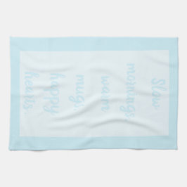 Porzellanblau - weiß geschirrtuch