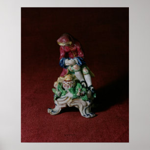 Porzellanfigur Winter, c.1760-63 Poster