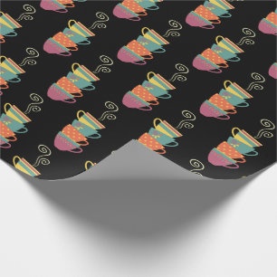 Porzellanpuppen, Tee, Kaffee, Dampf Geschenkpapier