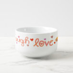 Porzellansuppe Mug "Lachen a Latke" Große Suppentasse<br><div class="desc">Porzellan Soup Mug "Live Liebe lachen ein Latke" Personalisieren durch Löschen und Ersetzen von Text mit Ihrer eigenen Nachricht. Wählen Sie Ihren bevorzugten Schriftart Stil, Größe und Farbe. Viel Spaß! Danke, dass ihr angehalten und vorbeigekommen seid! Viel geschätzt!!! Stil: Suppe Umarmung Verfeinern Sie die Mahlzeit mit einem Suppe Schlamm! Serviere...</div>