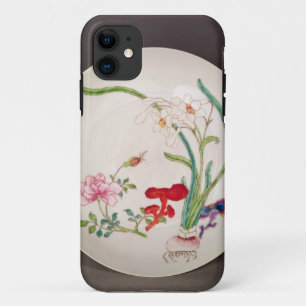 Porzellanteller, famille Rosendekoration, Yung iPhone 11 Hülle