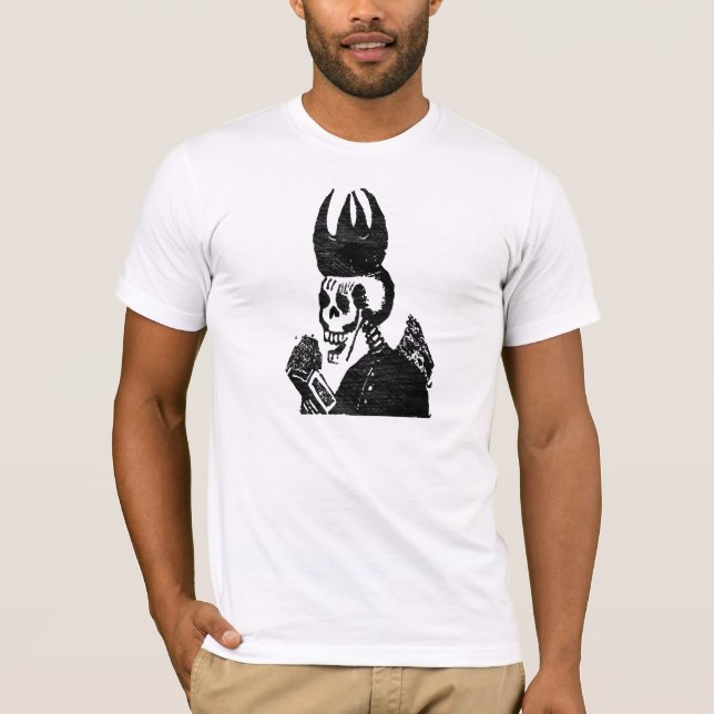 Posada Bishop Calavera T-Shirt (Vorderseite)