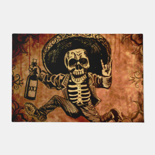 Posada Skelett Bandit Fußmatte