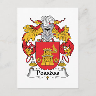 Posadas Familienwappen Postkarte