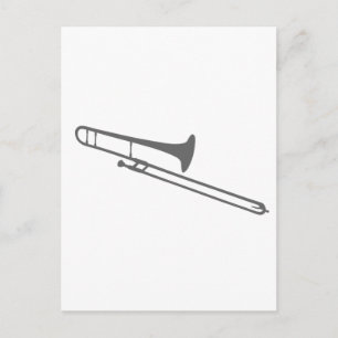 Posaune Postkarte