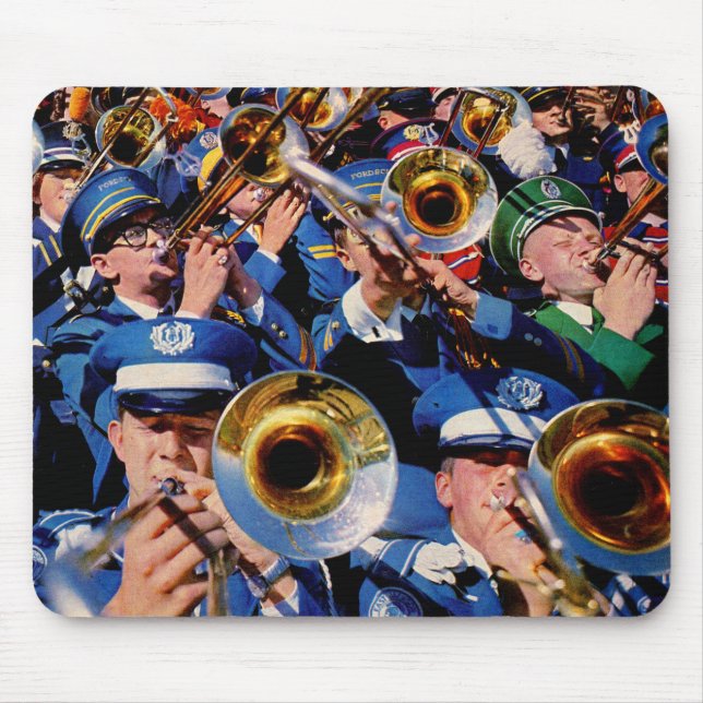 Posaunenmob AKA Bandgeeks verschwunden Mousepad (Vorne)