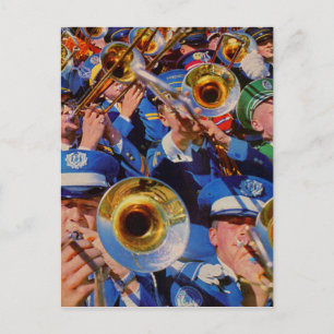 Posaunenmob AKA Bandgeeks verschwunden Postkarte