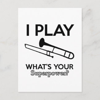 Posaunentwürfe Postkarte