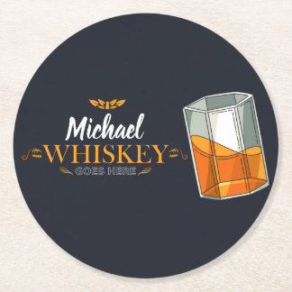 Posavasos de cartón runder pappuntersetzer