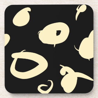 Posavasos Monasterio acrílico abstracto moderno Getränkeuntersetzer