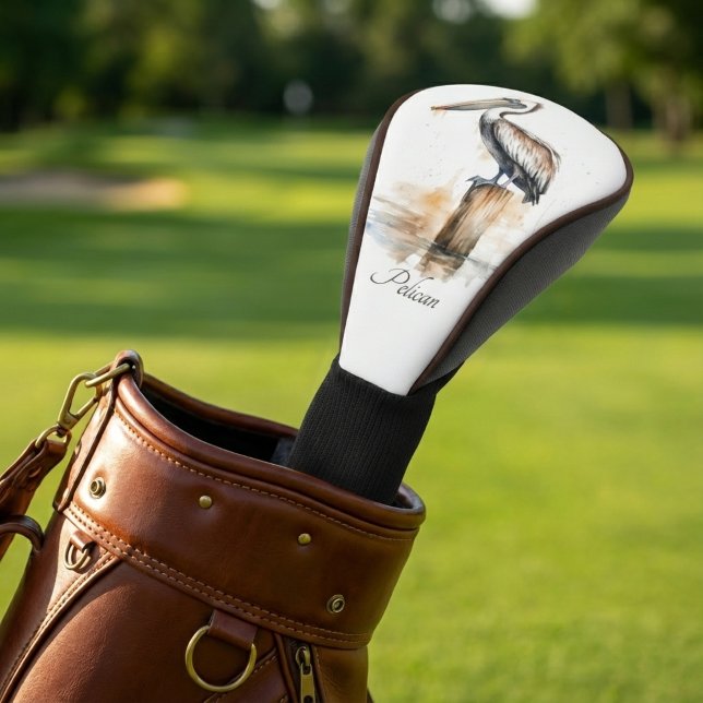 Pose des Pelikans Golf Headcover (Von Creator hochgeladen)