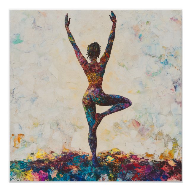 Pose Glossy Poster (Vorderseite)