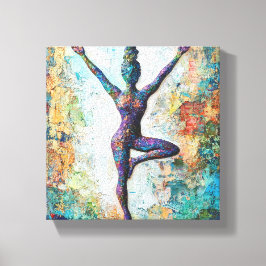 Pose Stretched Canvas Print Leinwanddruck