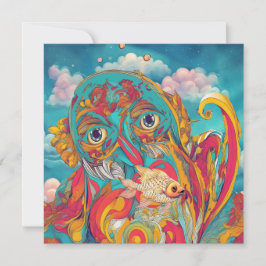 Poseidon Feiertagskarte