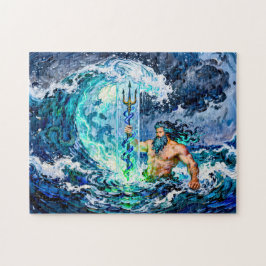 Poseidon God of the Sea Puzzle