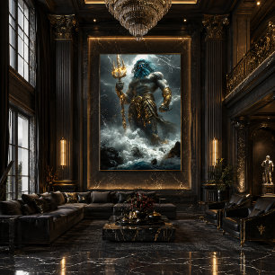 Poseidon, Herr der Tiefe - Göttlicher Sturm Poster