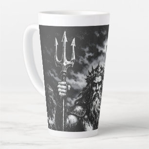 Poseidon — Herr der Tiefe von BurnsInHell Milchtasse
