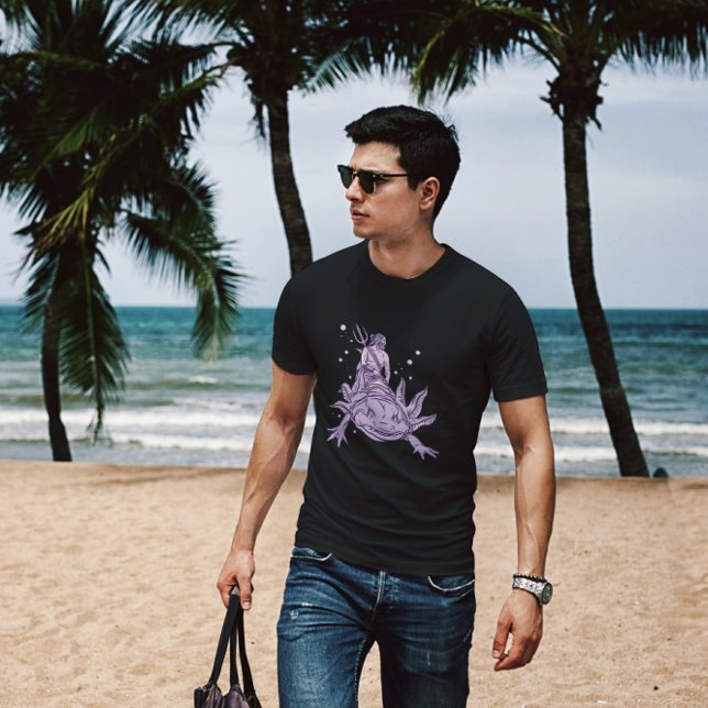 Poseidon in Axolotl T-Shirt (Von Creator hochgeladen)