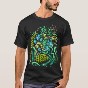 Poseidon - König des griechischen Meeres T-Shirt