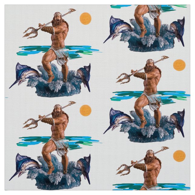 Poseidon Stoff (Muster)