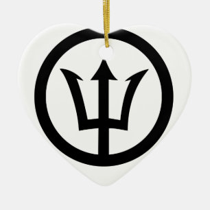 Poseidon T-Shirts ".png Keramik Ornament