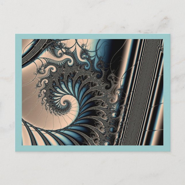 Poseidon's Throne Postkarte (Vorderseite)