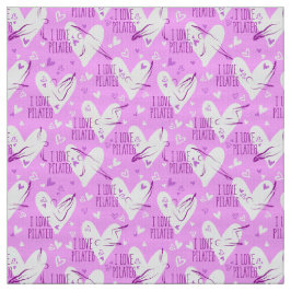 Posen Schnüren Nahtloses Muster in magentiner Farb Stoff