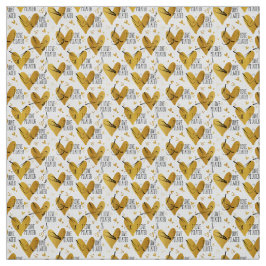 Posen Unsichtbares Muster in goldener Farbe Stoff