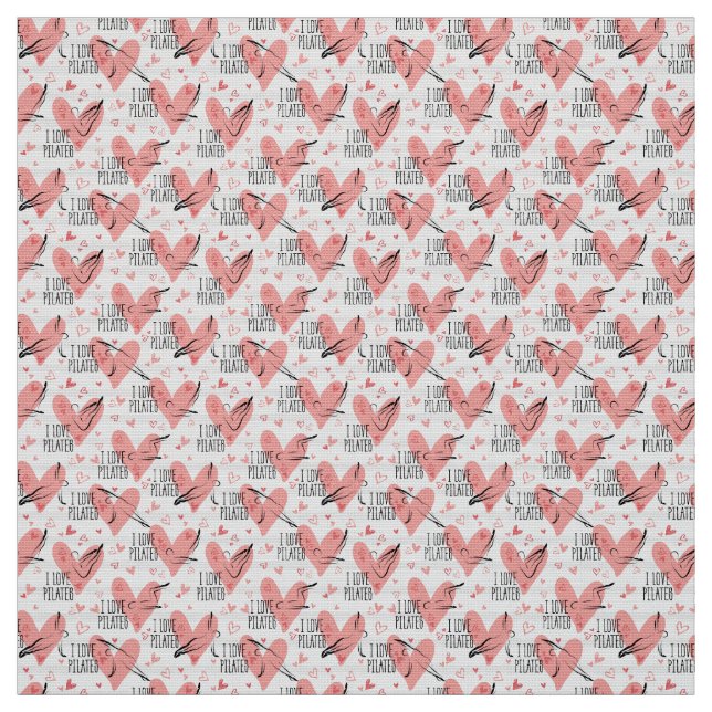 Posen Unsichtbares Muster in hellroter Farbe Stoff (Muster)