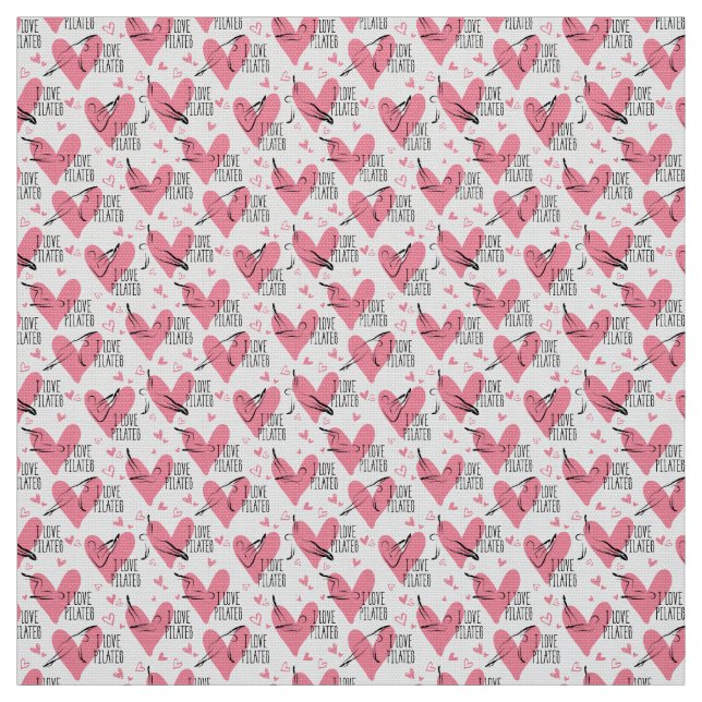 Posen Unsichtbares Muster in hellroter Farbe Stoff (Muster)