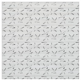 Posen Unsichtbares Muster in schwarzer Farbe Stoff