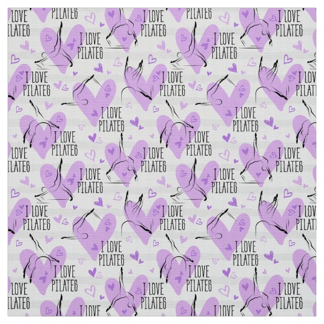 Posen Unsichtbares Muster lila Stoff (Muster)