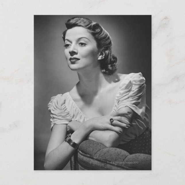 Posen von Frauen im Studio Postkarte (Vorderseite)