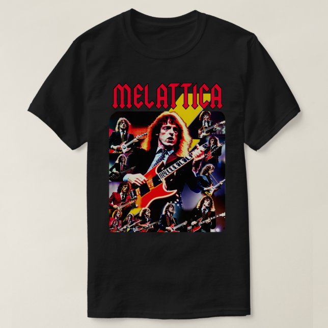 Poser T-Shirt Classic Rock Gitarre Musik Parody Jo (Design vorne)