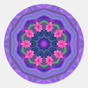 Posey Power Runder Aufkleber