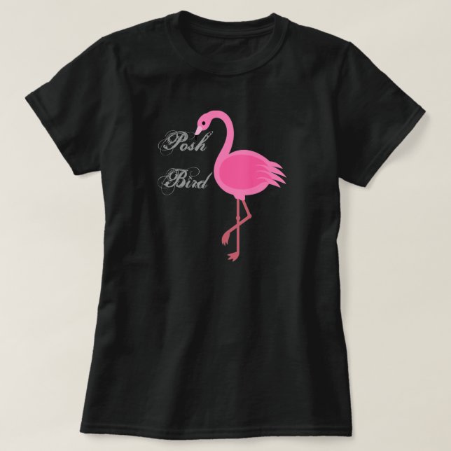 Posh Bird T - Shirt (Design vorne)