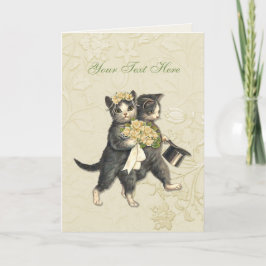 Posh Cats Wedding Ankündigung