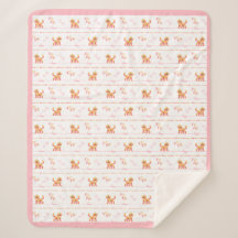 Posh Doodle Dog Liebe Sherpa Blanket