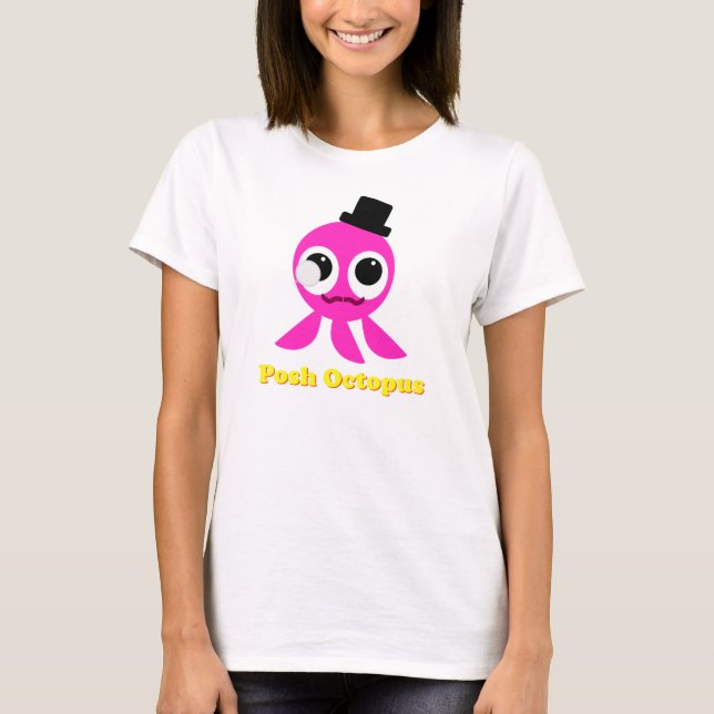 Posh Kraken-Mädchen-T - Shirt (Vorderseite)