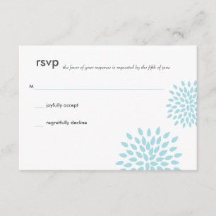 Posh Petals Twilight UAWG RSVP Karte