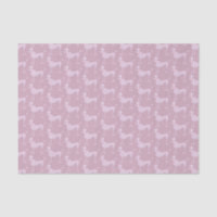 Posh Pink Lila Poodle Hunde Muster