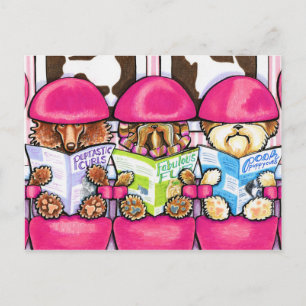 Posh Pup Salon Postkarte