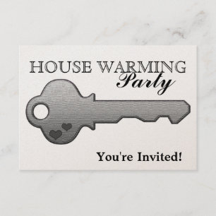Posh Schimmer-Haus-Erwärmungs-Party Einladungen
