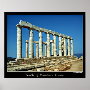 POSIEDONTEMPEL POSTER