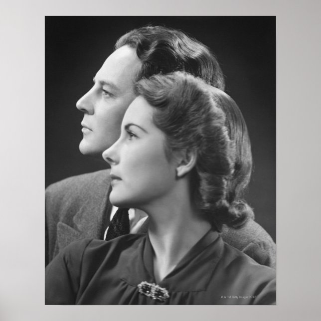 Posing Couple Poster (Vorne)