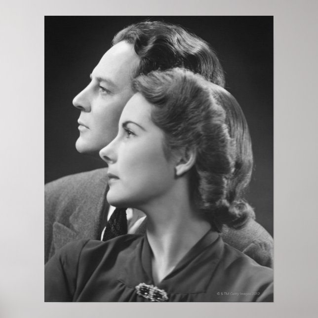 Posing Couple Poster (Vorne)