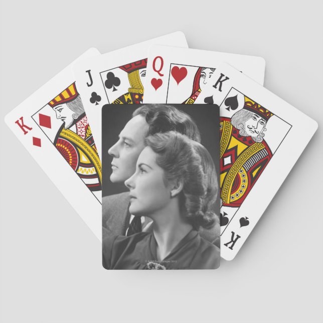 Posing Couple Spielkarten (Rückseite)