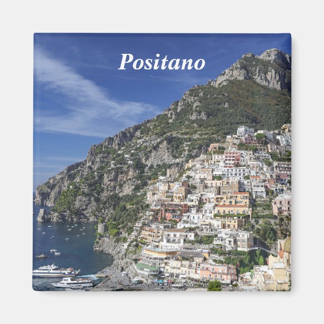 Positano am Meer Magnet (Vorne)