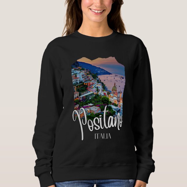 Positano Amalfi Coast Sweatshirt (Vorderseite)