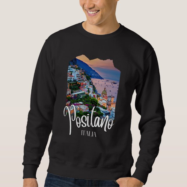 Positano Amalfi Coast Sweatshirt (Vorderseite)